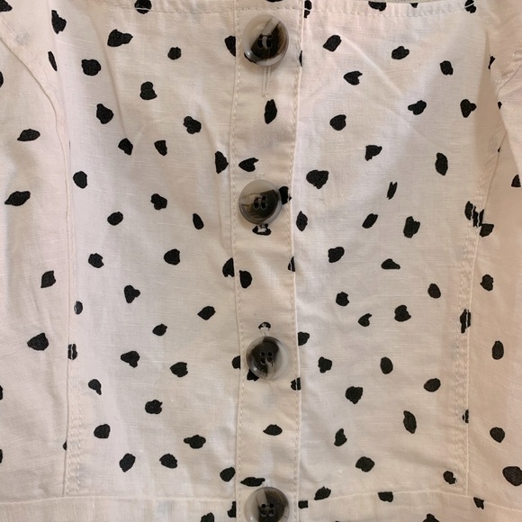 Banana Republic Puff Sleeve Polkadot Top - so cute! - Picture 6 of 12